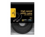 Кабель HDMI(m) - HDMI(m) 20м Gembird Cablexpert (CCF2-HDMI4-20M) v2.0 (черный)