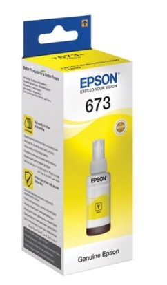 Чернила Epson Original T67344 <L800/L805/L810/L850/L1800> <желтые>