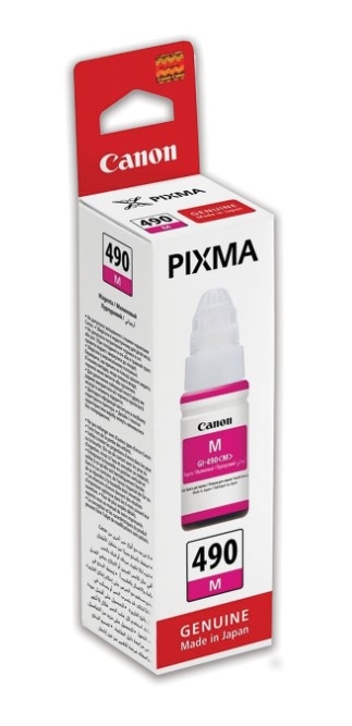 Чернила Canon оригинальные GI-490M <G1400/2400/3400> <пурпурные>