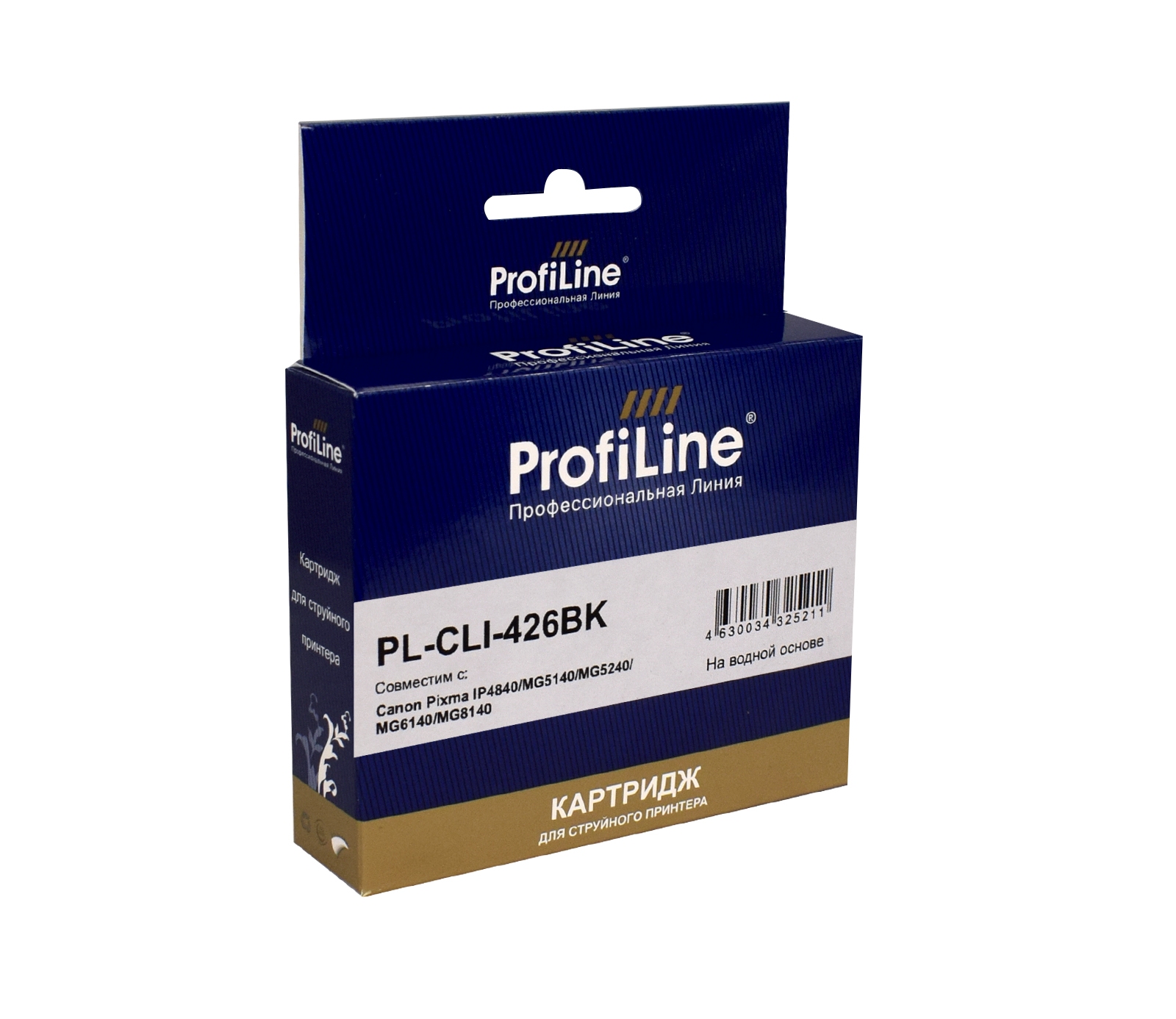 Картридж CANON Profiline CLI-426BK <iP4840/MG5140/5240/6140/8140> <черный> с чипом