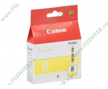 Картридж CANON CLI-8Y <iP6600D/iP4200/5200/5200R> <желтый>