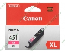 Картридж CANON CLI-451M XL <iP7240/MG5440/5240/6340> <пурпурный>