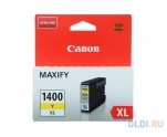 Картридж CANON PGI-1400XL Y (MAXIFY МВ2040/МВ2340) <желтый>