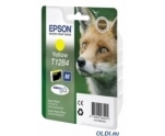 Картридж EPSON T12844 (S22/SX125/SX130/SX230/SX235W/SX420W/SX425W/BX305F/BX305FW) <желтый>