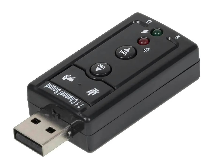 Звуковая карта TRUA71 (C-Media CM108) 2.0 <USB>