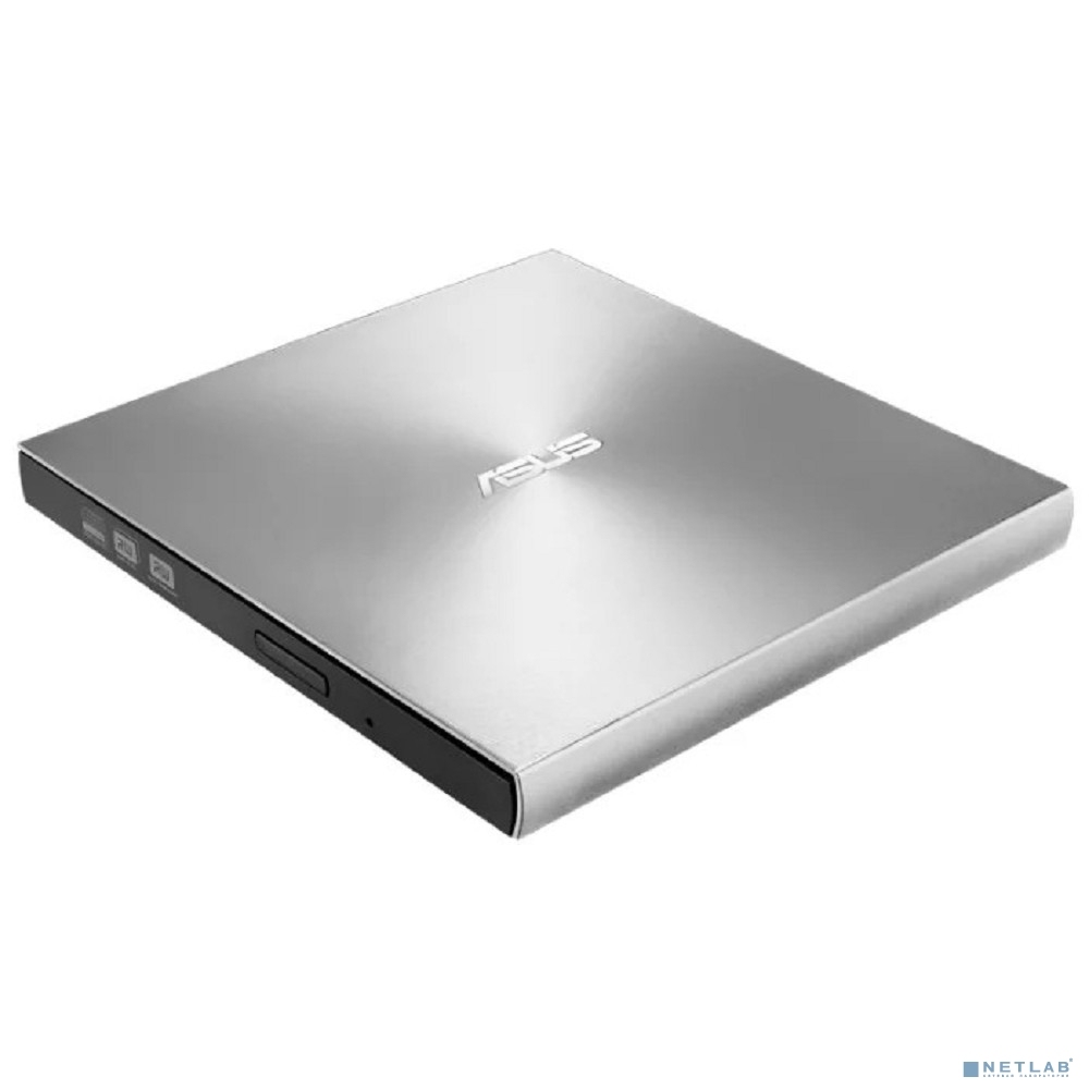 Дисковод внешний DVD+RW ASUS SDRW-08U9M-U <Slim> <USB 2.0> <серебристый>