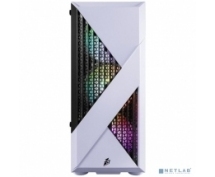 Корпус 1STPLAYER FIREROSE F3-A <ATX, без БП, 2xUSB2.0, 1xUSB3.0, Audio, окно, 4xFRGB Fan> белый