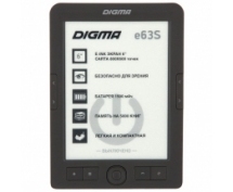 Электронная книга Digma E63S <6", 800x600, E-ink Carta, 4gb, mSD> <серый>