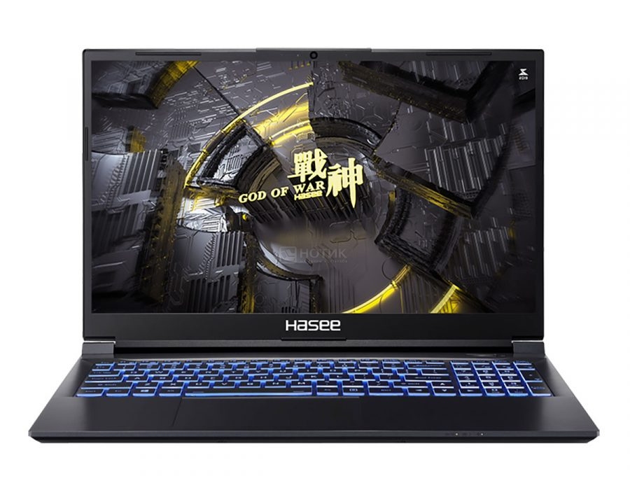 Ноутбук Hasee Z7-DA5NS <i5-12450H, 16Gb, 512Gb SSD, RTX 3050, 15.6",  144Hz, noOS>