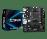 Сист.плата ASRock A520M-HDV <AM4 A520 2xDDR4 4xSATA3 M.2 PCIe16 D-Sub DVI-D HDMI USB3.2 mATX>