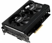 Видеокарта  8GB Palit RTX 3050 Dual <GDDR6, 128b, HDMI, DP, DVI-D, RTL>