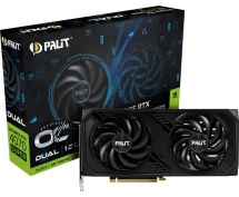 Видеокарта 12GB Palit RTX 4070 Super Dual OC 12G <GDDR6X, 192b, HDMI, 3xDP, RTL>