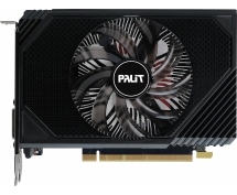 Видеокарта  6GB Palit RTX 3050 StormX OC <GDDR6, 96b, DVI-D, HDMI, DP, RTL>