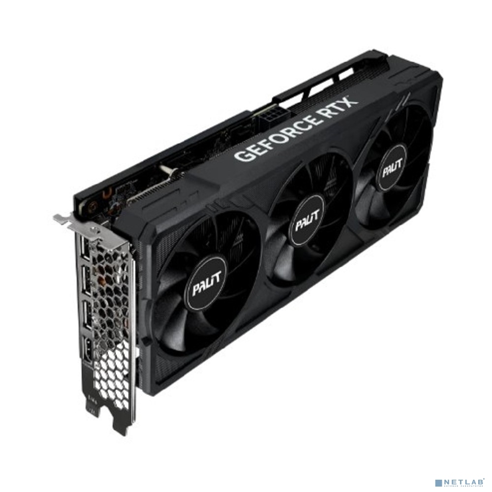 Видеокарта 16GB Palit RTX 4060Ti JetStream <GDDR6, 128b, HDMI, 3xDP, RTL>