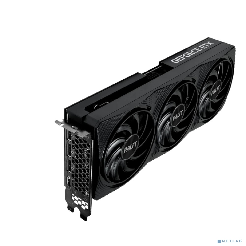 Видеокарта 16GB Palit RTX 4070Ti Super Infinity 3 OC <GDDR6X, 256b, HDMI, 3xDP, RTL>