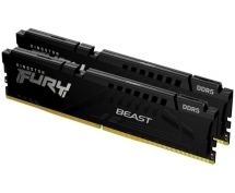 Набор памяти DDR5 2x16GB 5600МГц Kingston FURY Beast Black (CL40, 1.25V) радиатор (черный)