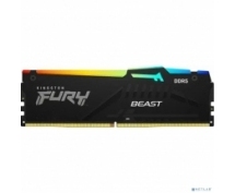 Модуль памяти DDR5 16GB 5600МГц Kingston FURY Beast Black RGB EXPO (CL36, 1.25V) радиатор (черный)