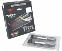 Набор памяти DDR5 2x16GB 5600МГц Patriot Viper Venom RGB (CL36, 1.25V) радиатор (черно-серый)