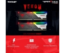 Набор памяти DDR5 2x16GB 5600МГц Patriot Viper Venom RGB (CL36, 1.25V) радиатор (черно-серый)