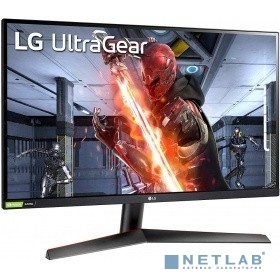 Монитор 27" LG 27GN800 <1мс, 2560x1440, IPS, 144Hz, DP, 2*HDMI> (черный)