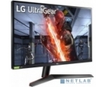 Монитор 27" LG 27GN800 <1мс, 2560x1440, IPS, 144Hz, DP, 2*HDMI> (черный)