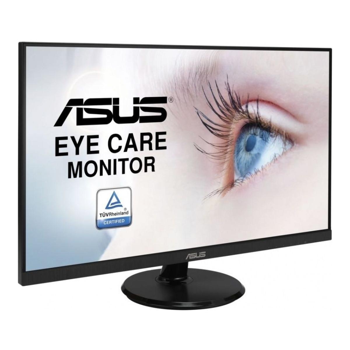 Монитор 27" Asus VA27DQ <4мс, 1920x1080 , IPS, D-Sub, DP, HDMI, M/M> (чёрный)