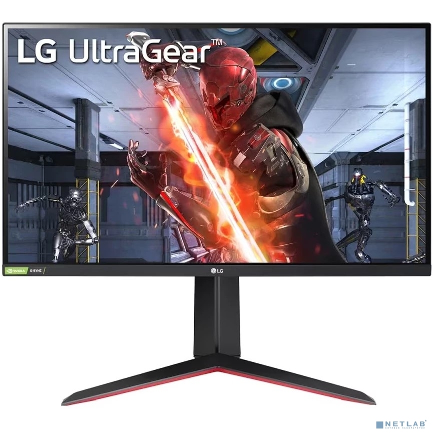 Монитор 27" LG 27GN65R-B <5мс, 1920x1080, 144Hz, HDMI, DP> (черный)