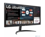 Монитор 34" LG 34WP500-B <5ms, 2560x1080, 21x9, IPS, 75Hz, HDMIx2, DP> (черный)