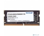 Модуль памяти SO-DIMM DDR4  8GB 2666МГц Patriot (CL19, 1.2V) (PSD48G266681S)