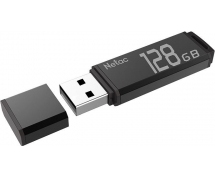 Накопитель 128GB Netac U351 (NT03U351N-128G-30BK) <USB3.0> (черный)