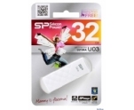 Накопитель  32GB Silicon Power Ultima U03 (SP032GBUF2U03V1W) <USB2.0> (белый)