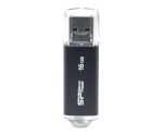 Накопитель  16GB Silicon Power Ultima II (SP016GBUF2M01V1K) <USB2.0> (черный)