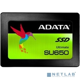 Накопитель SSD  240GB ADATA Ultimate SU650 (ASU650SS-240GT-R) <2.5", 7мм, SATA3>