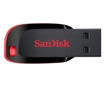 Накопитель  16GB SanDisk Cruzer Blade (SDCZ50-016G-B35) <USB2.0> <черный>