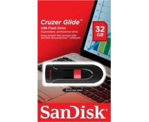 Накопитель  32GB SanDisk Cruzer Glide (SDCZ60-032G-B35) <USB2.0>