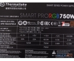 Блок питания  750Вт Thermaltake Smart Pro RGB (SPR-0750F-R) <ATX 2.4, 140мм, 80+ Bronze, модульный>