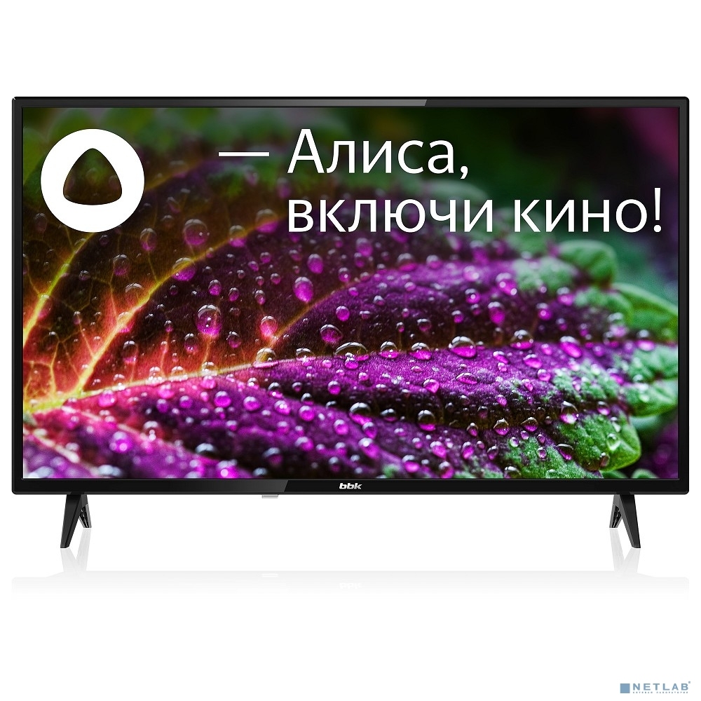 Телевизор 32" (81см) BBK 32LEX-7249/TS2C <HD Ready, LED, DVB-T2/C/S2, Smart TV, WiFi> (черный)