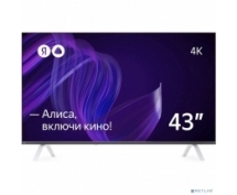 Телевизор 43" (109см) Яндекс YNDX-00071 с Алисой <Ultra HD, DVB-T2/C/S2, Wi-Fi, Smart TV> (черный)