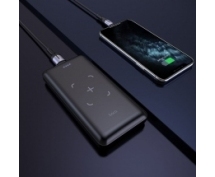 Внешний портативный аккумулятор Hoco J50 Surf 10000mAh 5W 2A USB-A (беспр. зар.) (черный)