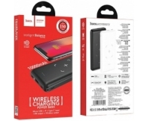 Внешний портативный аккумулятор Hoco J50 Surf 10000mAh 5W 2A USB-A (беспр. зар.) (черный)
