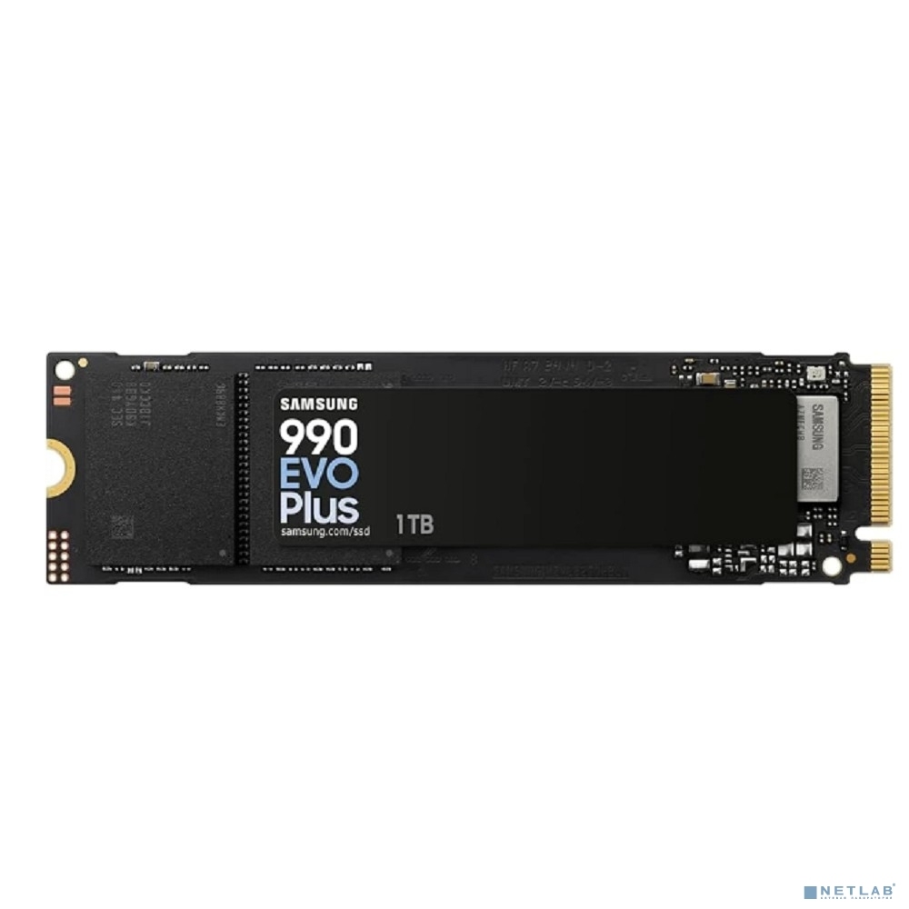 Накопитель SSD 1TB Samsung 990 EVO Plus (MZ-V9S1T0BW) <M.2 2280, NVMe, PCI-Ex4 4.0>
