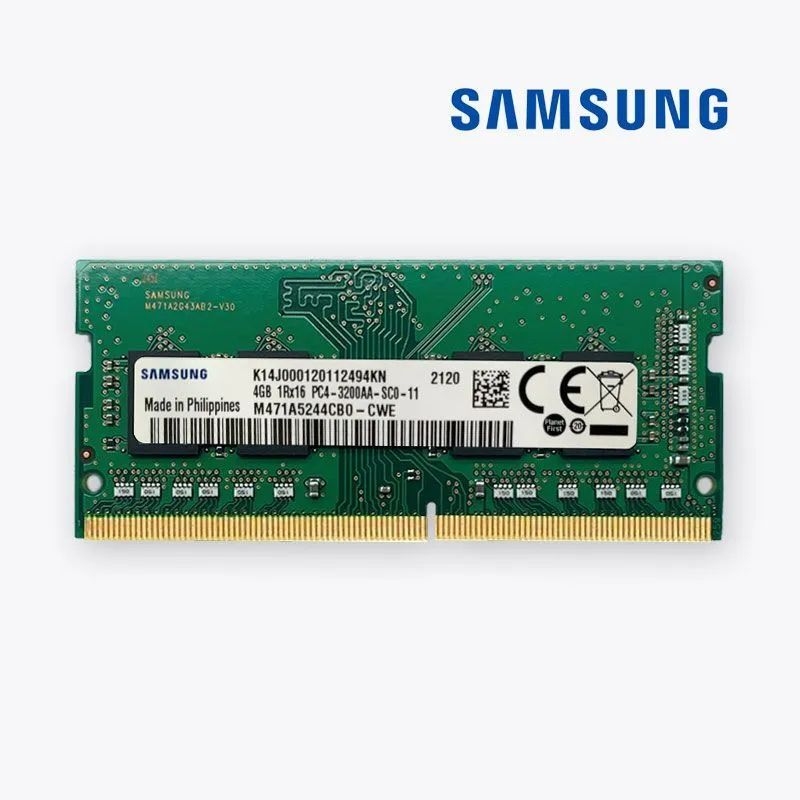 <уценка> Модуль памяти SO-DIMM DDR4  4GB 3200МГц Samsung (CL19, 1.2V) (M471A5244CB0-CWE)