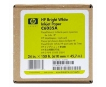 Бумага HP C6035A A1 (24", 610mm, 45.7m, 90g/m) <рулон с покрытием для струйной печати>