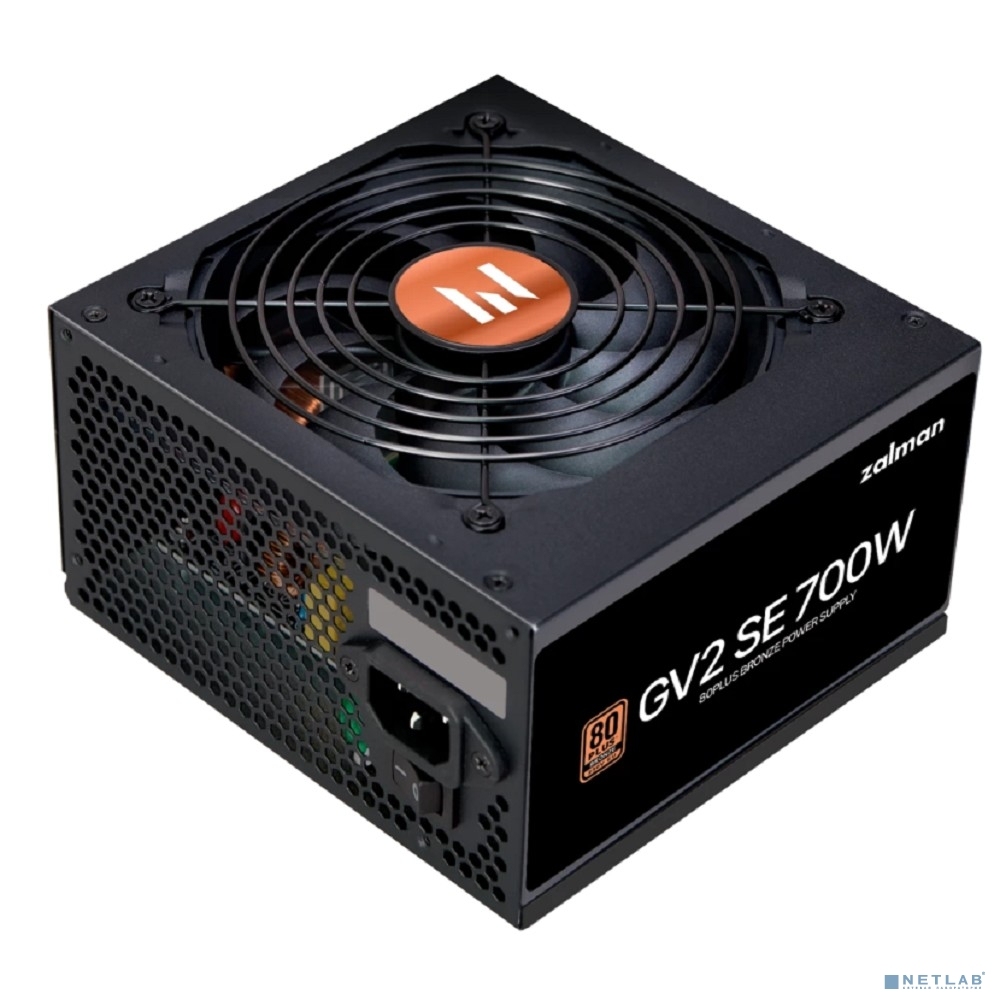 Блок питания  700Вт Zalman ZM700-GV2SE <ATX 2.52, 120мм, 80+ Bronze>