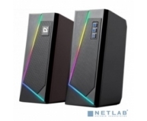 Колонки Defender Solar 3 BT <2.0, 2х5Вт RMS, подсветка> (черные)