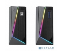 Колонки Defender Solar 3 BT <2.0, 2х5Вт RMS, подсветка> (черные)