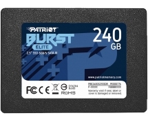 Накопитель SSD  240GB Patriot Burst ELITE (PBE240GS25SSDR) <2.5", 7мм, SATA3>