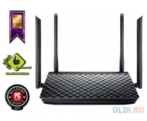 ASUS RT-AC1200 <Wi-Fi роутер> <802.11ac, AC1200, 4х100Мбит/с, 1х100Мбит/с, 1xUSB 2.0>