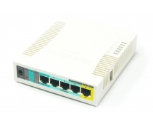 MikroTik RB951Ui-2HnD <Wi-Fi роутер> <802.11n, 5х100Мбит, PoE>