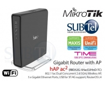 MikroTik hAP AC2 tower (RBD52G-5HacD2HnD-TC) <Wi-Fi роутер> <802.11ac, 5х1Гбит, PoE>